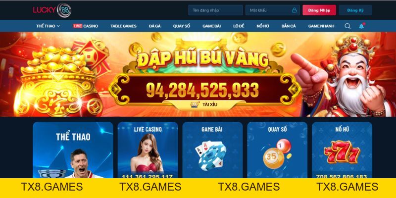 Lucky88 | Trang chủ cá cược uy tín | Trải nghiệm mới 2026 - tx8