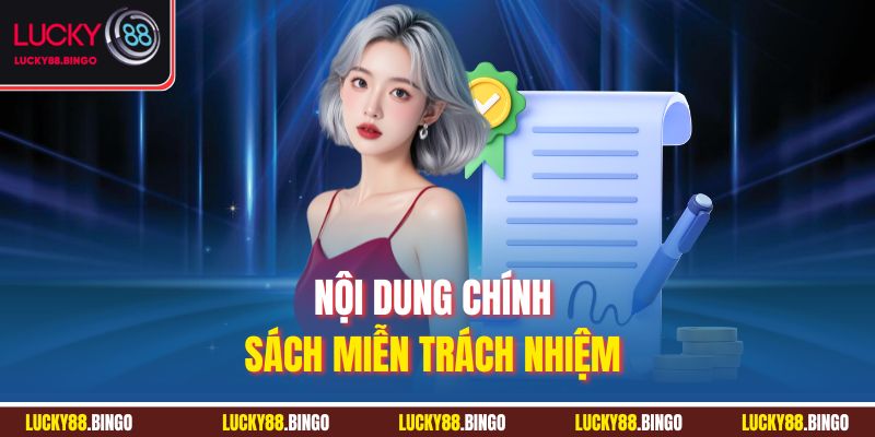 Miễn Trừ Trách Nhiệm Lucky88 - Xây Dựng Sự Minh Bạch - tx8